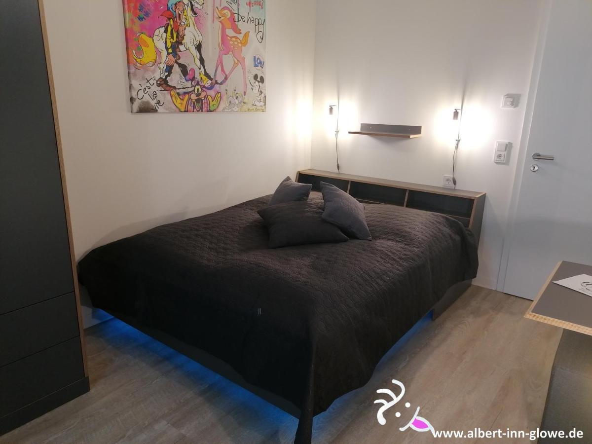 Albert-Inn-Glowe - Barrierefrei & 3 Schlafzimmer & Coworking & Strandkorb-Saisonal & Sauna Im Haus & Fahrraeder المظهر الخارجي الصورة