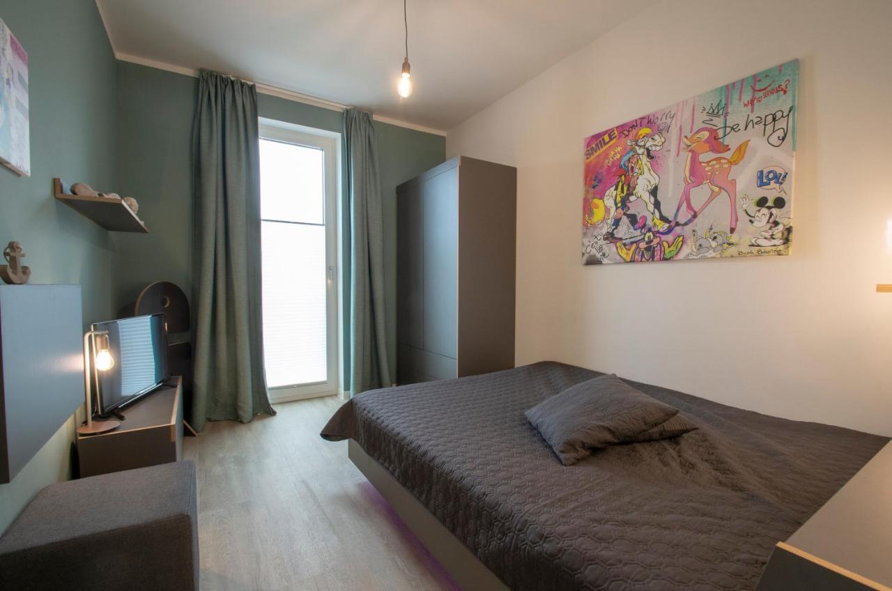 Albert-Inn-Glowe - Barrierefrei & 3 Schlafzimmer & Coworking & Strandkorb-Saisonal & Sauna Im Haus & Fahrraeder المظهر الخارجي الصورة
