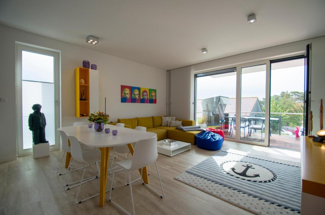 Albert-Inn-Glowe - Barrierefrei & 3 Schlafzimmer & Coworking & Strandkorb-Saisonal & Sauna Im Haus & Fahrraeder المظهر الخارجي الصورة