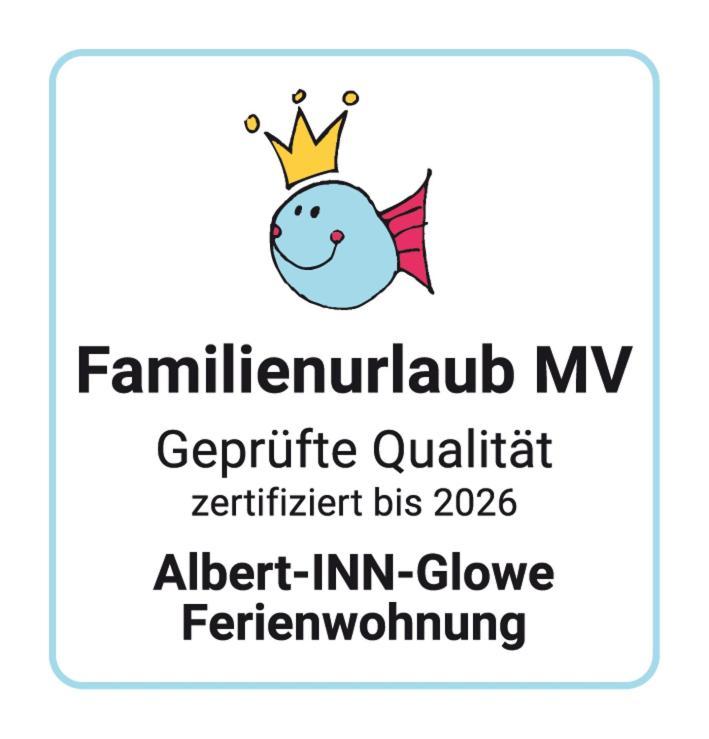 Albert-Inn-Glowe - Barrierefrei & 3 Schlafzimmer & Coworking & Strandkorb-Saisonal & Sauna Im Haus & Fahrraeder المظهر الخارجي الصورة